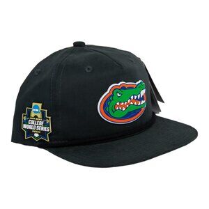 Florida Gators 2024 Men's College World Series 3D Classic Rope Hat- Charcoal-BLK